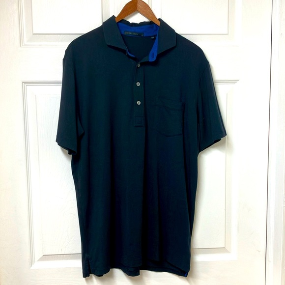 Greyson Other - Men's Greyson Dark Blue/Navy Short Sleeve Polo Shirt - Size L